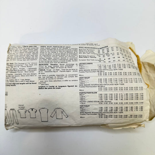 Sewing Pattern - Womenswear - Vogue 8402 - True Deadstock supplies Fabric by private - Sustainable Textile | FABCYCLE
