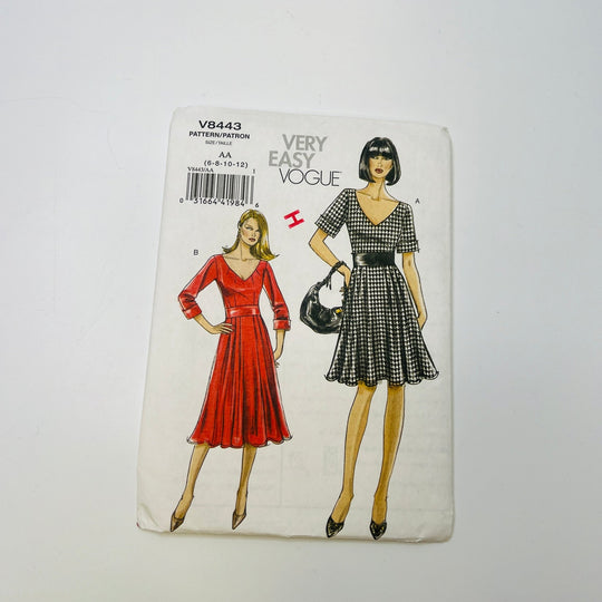 Sewing Pattern - Womenswear - Vogue 8443 - True Deadstock supplies Fabric by private - Sustainable Textile | FABCYCLE