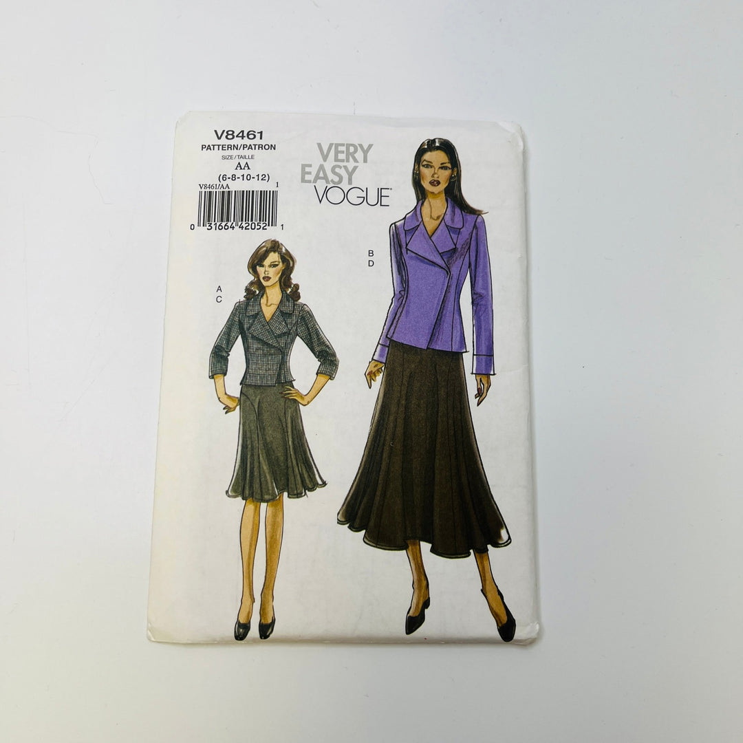 Sewing Pattern - Womenswear - Vogue 8461 - True Deadstock supplies Fabric by private - Sustainable Textile | FABCYCLE