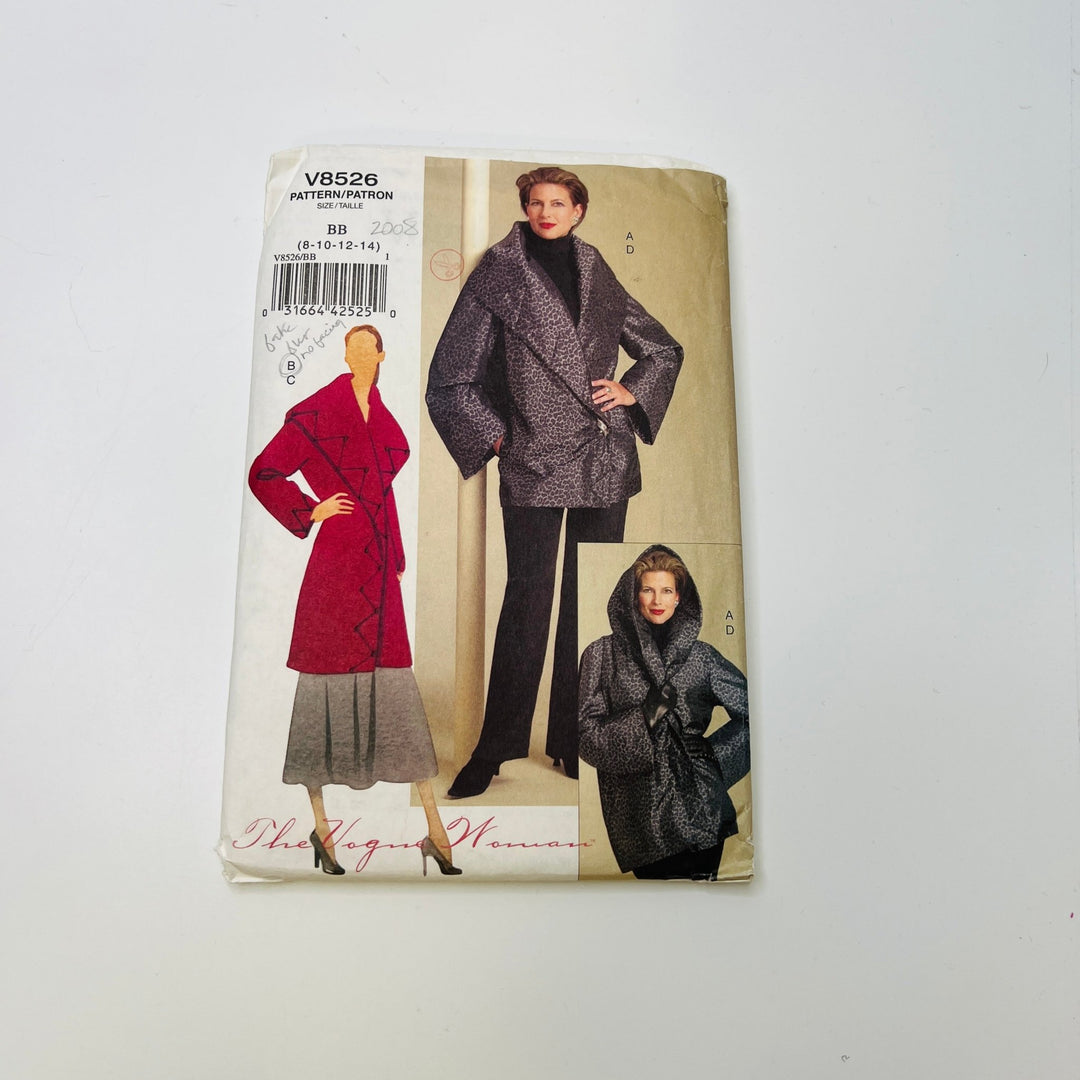 Sewing Pattern - Womenswear - Vogue 8526 - True Deadstock supplies Fabric by private - Sustainable Textile | FABCYCLE