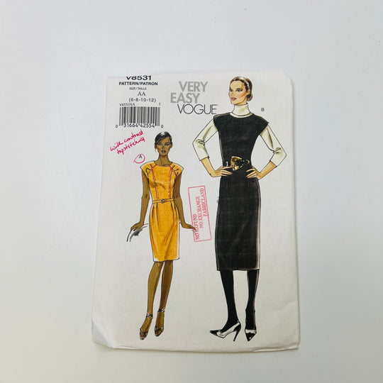 Sewing Pattern - Womenswear - Vogue 8531 - True Deadstock supplies Fabric by private - Sustainable Textile | FABCYCLE