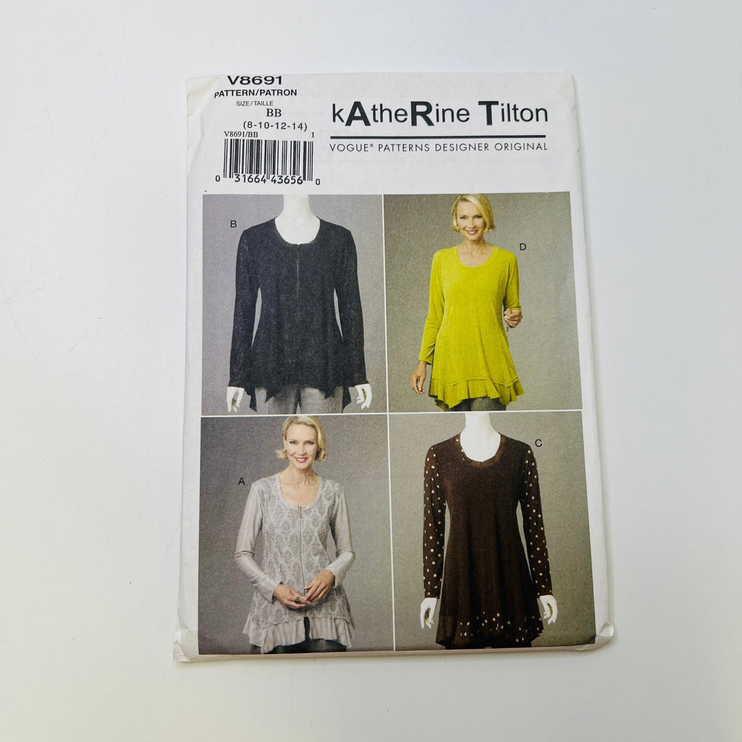 Sewing Pattern - Womenswear - Vogue 8691 - True Deadstock supplies Fabric by private - Sustainable Textile | FABCYCLE