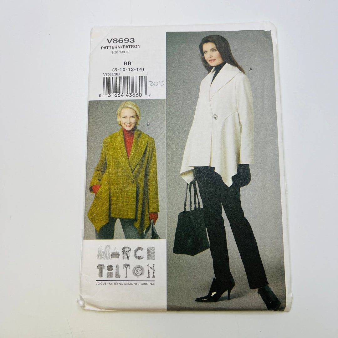 Sewing Pattern - Womenswear - Vogue 8693 - True Deadstock supplies Fabric by private - Sustainable Textile | FABCYCLE