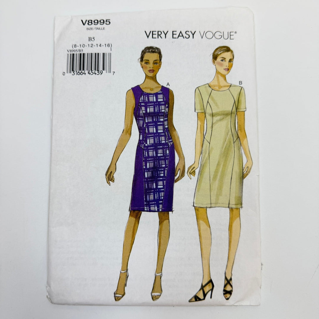 Sewing Pattern - Womenswear - Vogue 8995 - True Deadstock supplies Fabric by private - Sustainable Textile | FABCYCLE