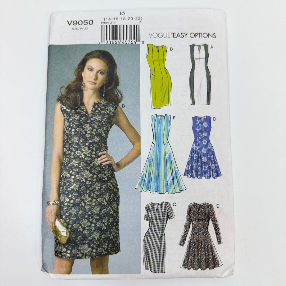 Sewing Pattern - Womenswear - Vogue 9050 - True Deadstock supplies Fabric by private - Sustainable Textile | FABCYCLE