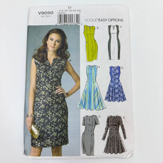 Sewing Pattern - Womenswear - Vogue 9050 - True Deadstock supplies Fabric by private - Sustainable Textile | FABCYCLE