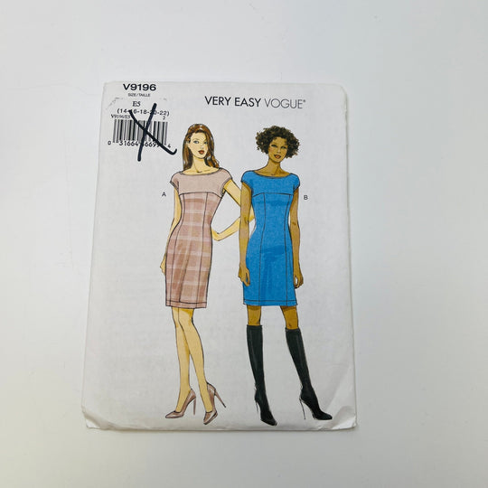 Sewing Pattern - Womenswear - Vogue 9196 - True Deadstock supplies Fabric by private - Sustainable Textile | FABCYCLE