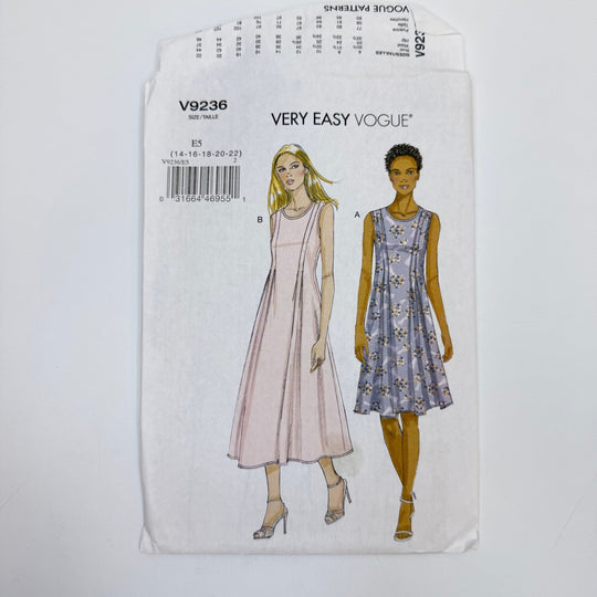 Sewing Pattern - Womenswear - Vogue 9236 - True Deadstock supplies Fabric by private - Sustainable Textile | FABCYCLE