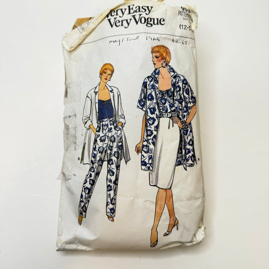 Sewing Pattern - Womenswear - Vogue 9594 - True Deadstock supplies Fabric by private - Sustainable Textile | FABCYCLE
