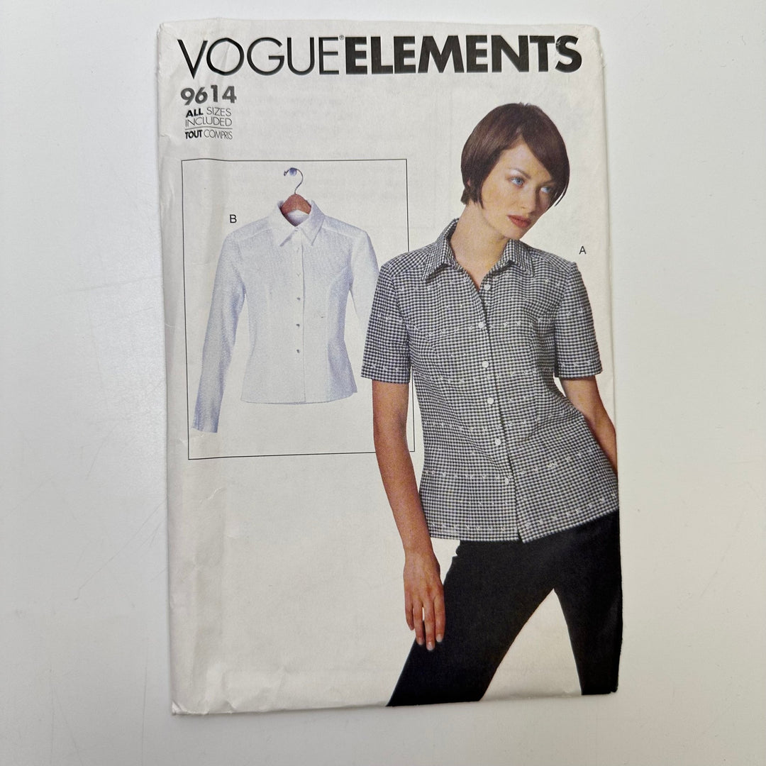 Sewing Pattern - Womenswear - Vogue 9614 - True Deadstock supplies Fabric by private - Sustainable Textile | FABCYCLE