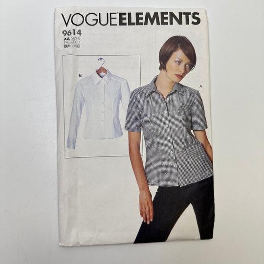 Sewing Pattern - Womenswear - Vogue 9614 - True Deadstock supplies Fabric by private - Sustainable Textile | FABCYCLE