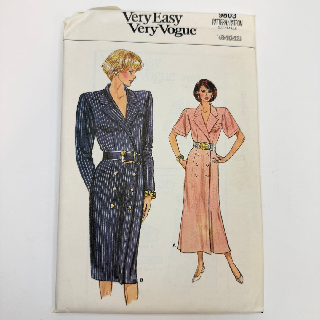 Sewing Pattern - Womenswear - Vogue 9803 - True Deadstock supplies Fabric by private - Sustainable Textile | FABCYCLE