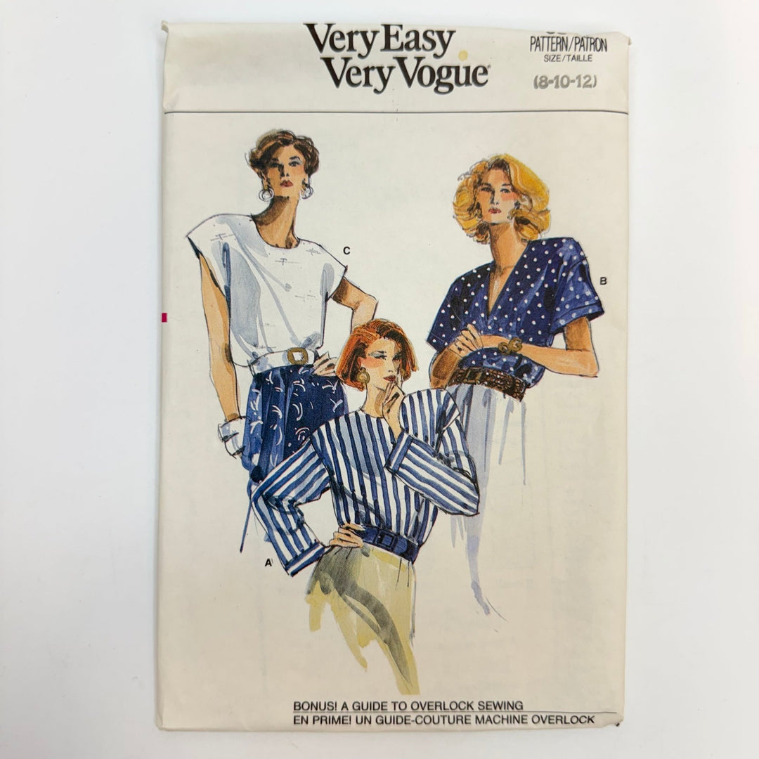 Sewing Pattern - Womenswear - Vogue 9812 - True Deadstock supplies Fabric by private - Sustainable Textile | FABCYCLE