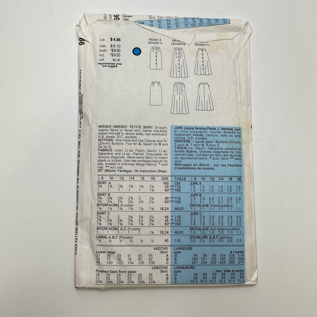 Sewing Pattern - Womenswear - Vogue 9946 - True Deadstock supplies Fabric by private - Sustainable Textile | FABCYCLE