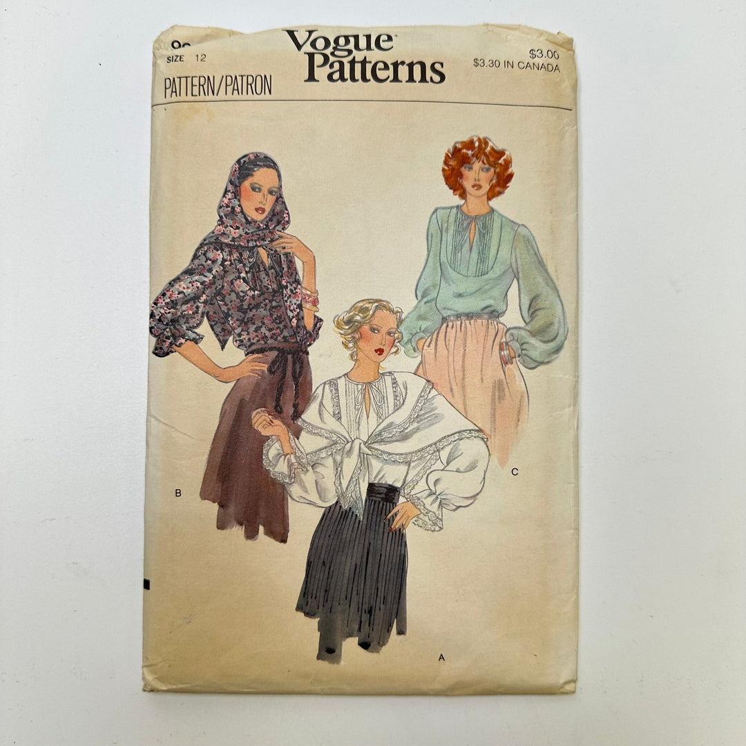 Sewing Pattern - Womenswear - Vogue 9977 - True Deadstock supplies Fabric by private - Sustainable Textile | FABCYCLE
