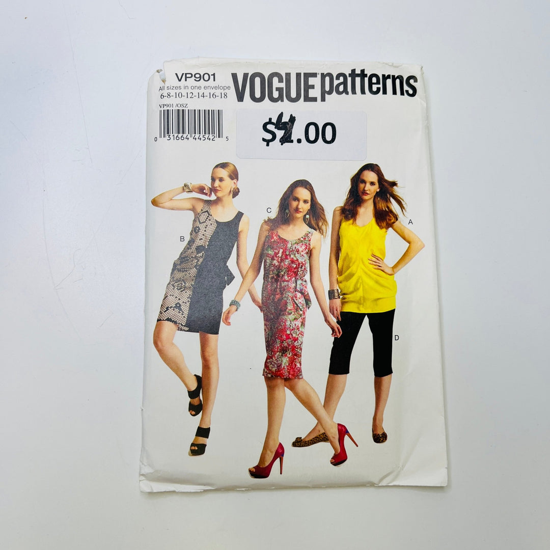 Sewing Pattern - Womenswear - Vogue VP901 - True Deadstock supplies Fabric by private - Sustainable Textile | FABCYCLE