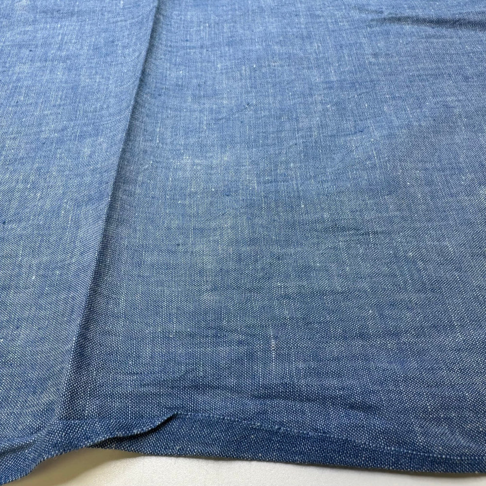 Shacket Weather Ahead - Cotton Woven - Light Blue - 1.4M Bundle - True Deadstock fabric Fabric by private - Sustainable Textile | FABCYCLE
