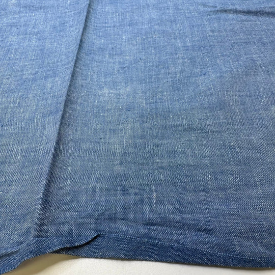 Shacket Weather Ahead - Cotton Woven - Light Blue - 1.4M Bundle - True Deadstock fabric Fabric by private - Sustainable Textile | FABCYCLE