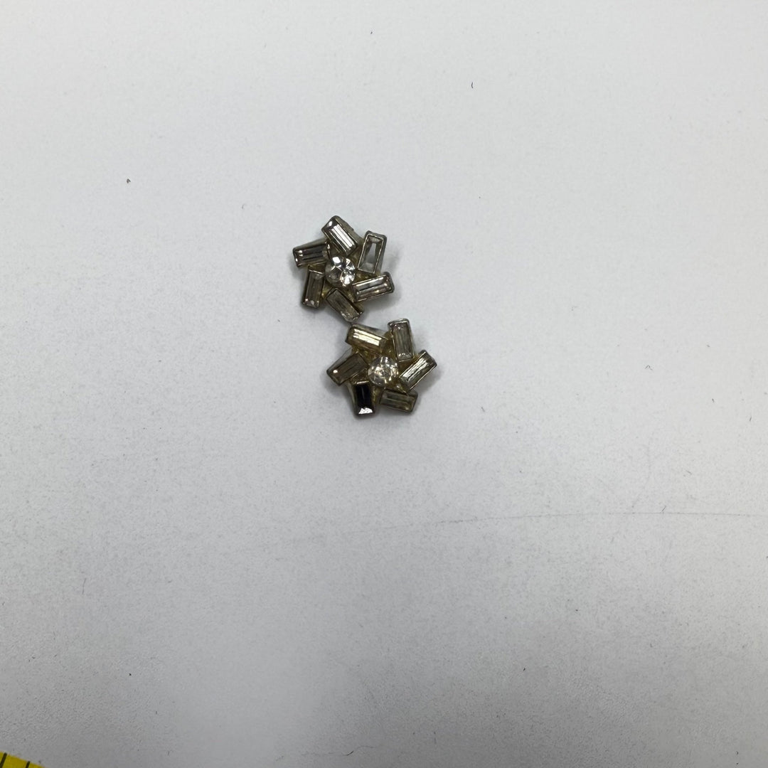 Shank Button - 10MM Metal - Silver - 2 Pack - True Deadstock supplies Fabric by private - Sustainable Textile | FABCYCLE