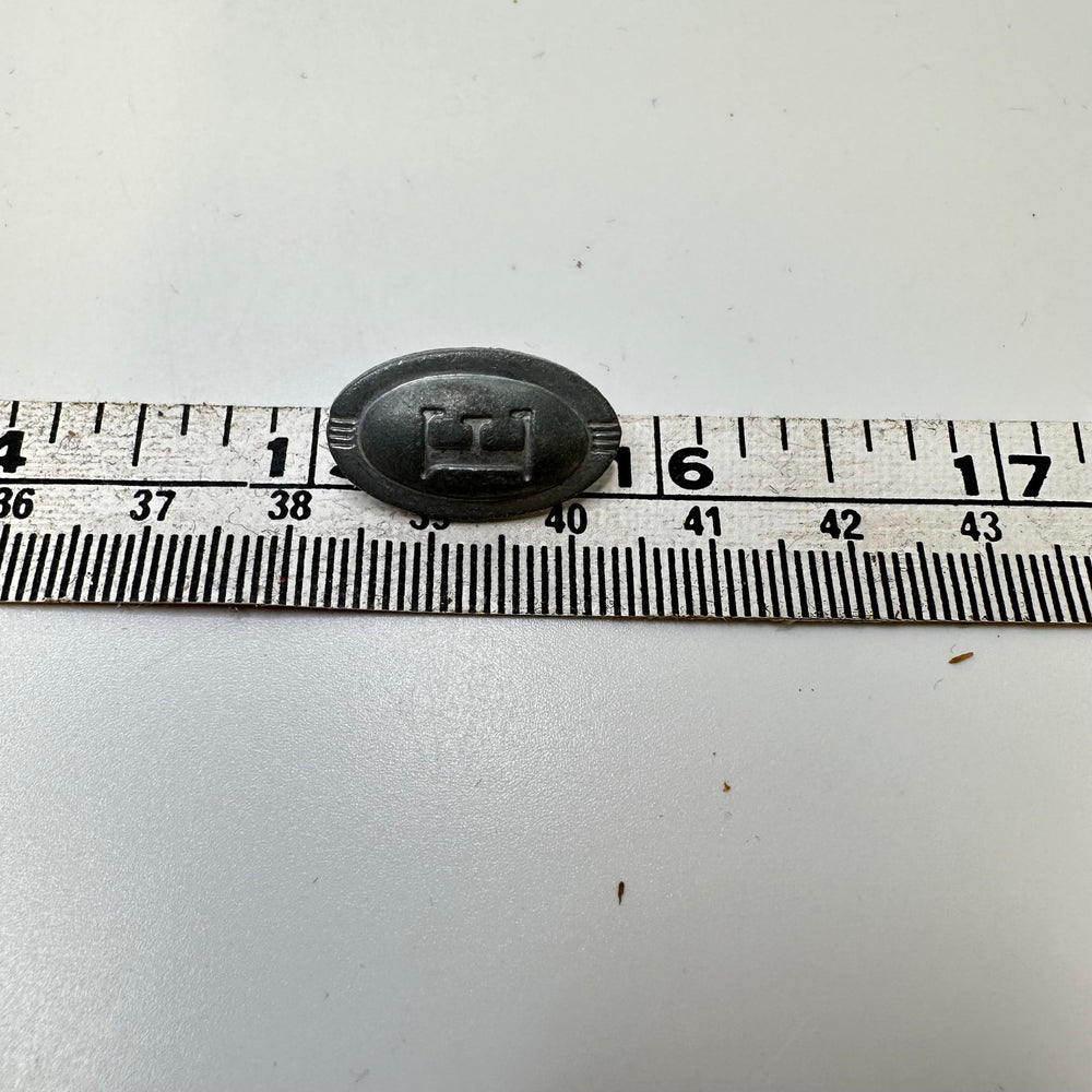 Shank Button - 15MM Metal - Grey - 10 Pack - True Deadstock supplies Fabric by private - Sustainable Textile | FABCYCLE
