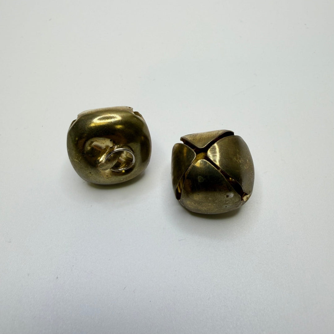 Shank Button - 20MM Brass - Gold - 2 Pack - True Deadstock supplies Fabric by private - Sustainable Textile | FABCYCLE