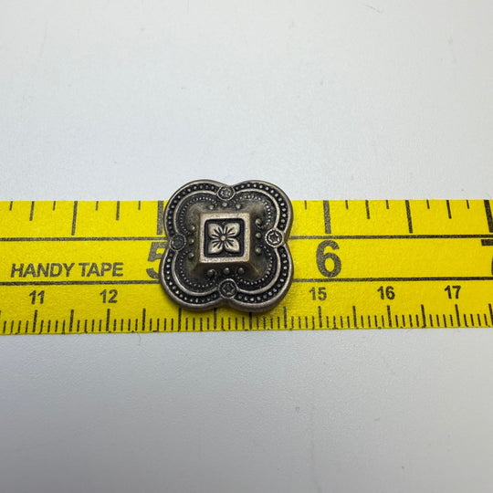 Shank Button - 20MM Metal - Brass - 3 Pack - True Deadstock supplies Fabric by private - Sustainable Textile | FABCYCLE