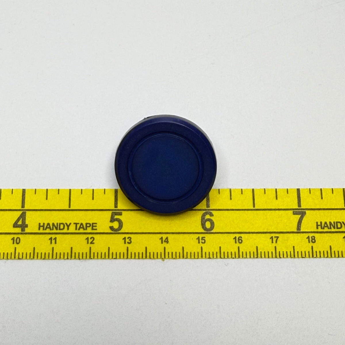Shank Button - 20MM Plastic - Navy - 2 Pack - True Deadstock supplies Fabric by private - Sustainable Textile | FABCYCLE