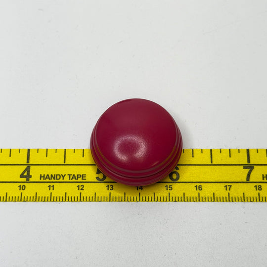 Shank Button - 35MM Plastic - Red/Pink - 2 Pack - True Deadstock supplies Fabric by private - Sustainable Textile | FABCYCLE