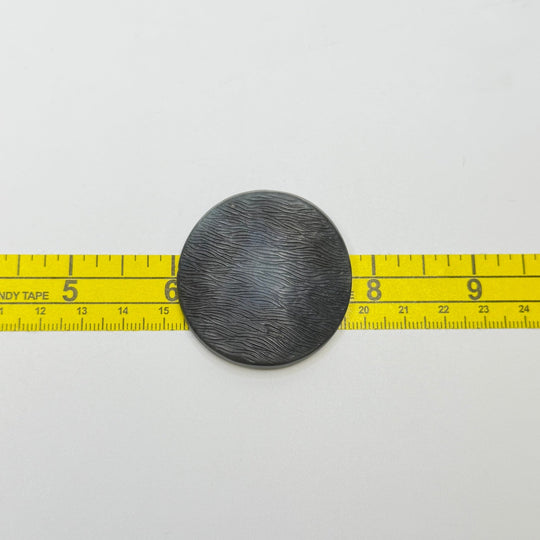 Shank Button - 50MM Plastic - Navy/Blue - True Deadstock supplies Fabric by private - Sustainable Textile | FABCYCLE