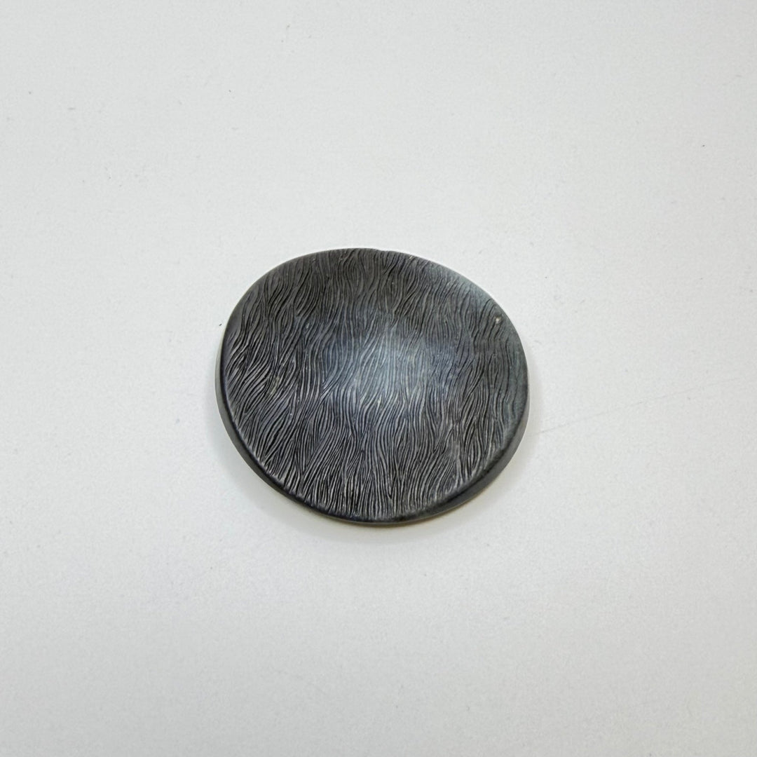 Shank Button - 50MM Plastic - Navy/Blue - True Deadstock supplies Fabric by private - Sustainable Textile | FABCYCLE