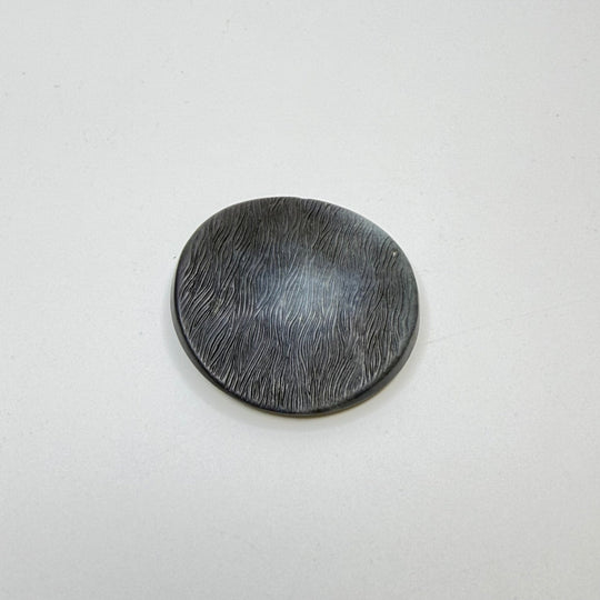 Shank Button - 50MM Plastic - Navy/Blue - True Deadstock supplies Fabric by private - Sustainable Textile | FABCYCLE
