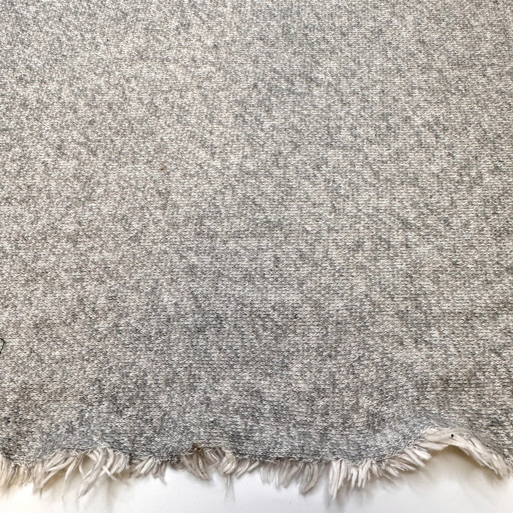 Sharks In The Water - French Terry Natural Blend Knit - Grey - 2M Bundle - True Deadstock fabric Fabric by private - Sustainable Textile | FABCYCLE