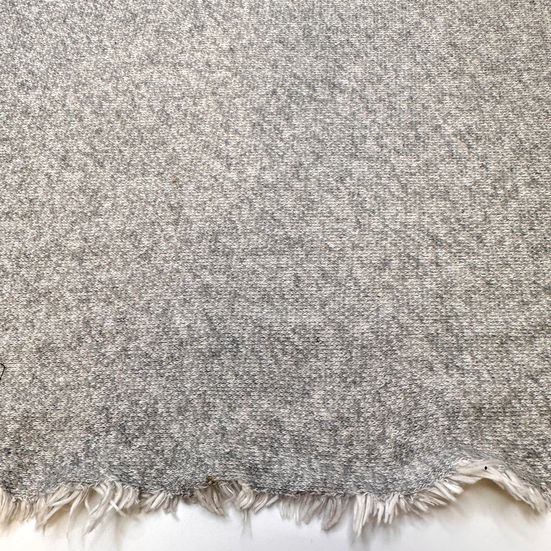 Sharks In The Water - French Terry Natural Blend Knit - Grey - 2M Bundle - True Deadstock fabric Fabric by private - Sustainable Textile | FABCYCLE