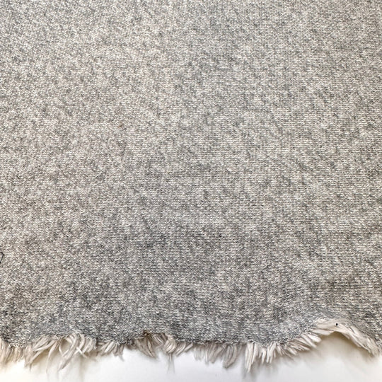 Sharks In The Water - French Terry Natural Blend Knit - Grey - 2M Bundle - True Deadstock fabric Fabric by private - Sustainable Textile | FABCYCLE