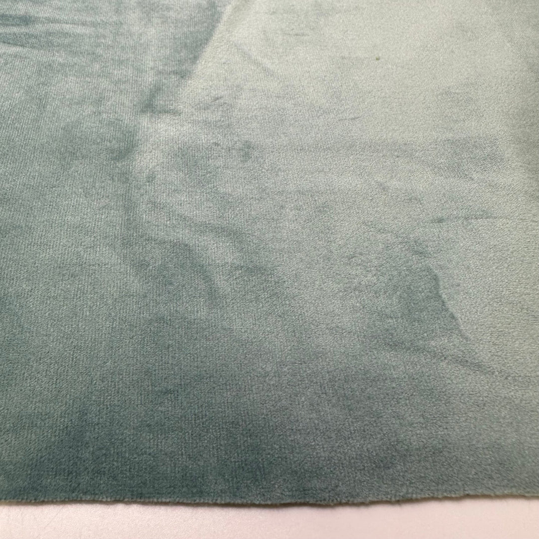 Ship In A Bottle - Synthetic Blend Woven - Light Teal - Bundles - True Deadstock fabric Fabric by private - Sustainable Textile | FABCYCLE