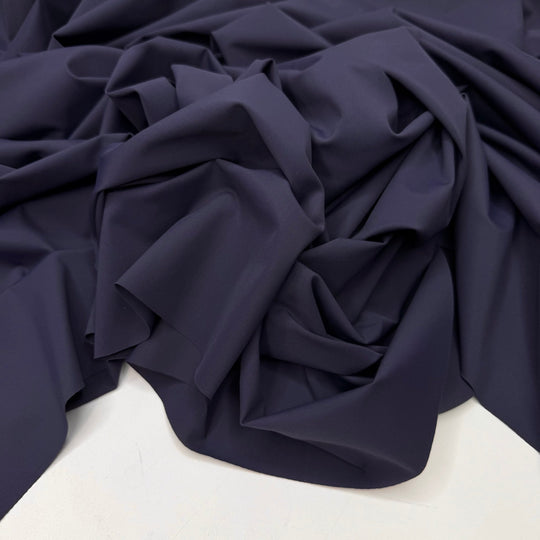 Shower Before You Swim - Jersey Nylon/Spandex Knit - Light Navy - 1.1M Bundle - True Deadstock fabric Fabric by private - Sustainable Textile | FABCYCLE