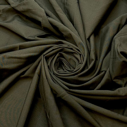 Signing Up For Activities - Natural Blend Woven - Dark Green - 1.9M Bundle - True Deadstock fabric Fabric by private - Sustainable Textile | FABCYCLE