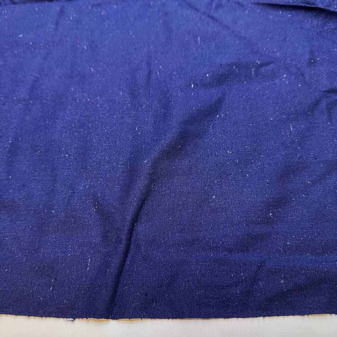 Silk Noil Large Scrap Pack - Noil Silk Woven - Navy - 3 Pack - True Deadstock fabric Fabric by private - Sustainable Textile | FABCYCLE