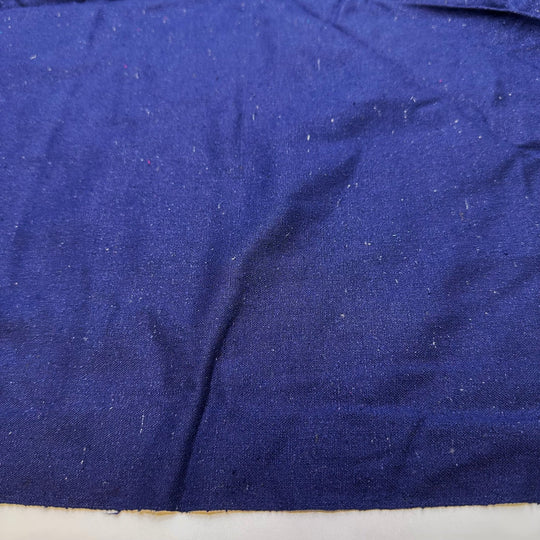 Silk Noil Large Scrap Pack - Noil Silk Woven - Navy - 3 Pack - True Deadstock fabric Fabric by private - Sustainable Textile | FABCYCLE