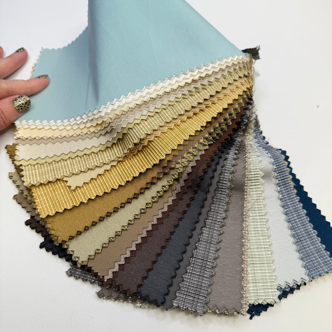 Silky Taffeta - Home Décor Sample Books - Small Rectangle - True Deadstock fabric Fabric by private - Sustainable Textile | FABCYCLE