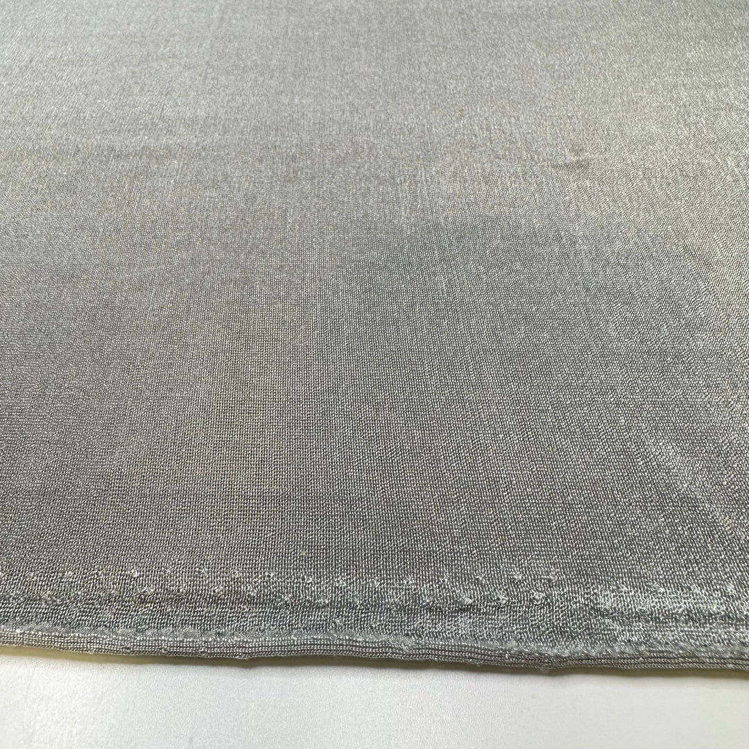 Silver Dollar - Polyester Blend Knit - Light Brown/Silver - 4.1M Bundle - True Deadstock fabric Fabric by private - Sustainable Textile | FABCYCLE