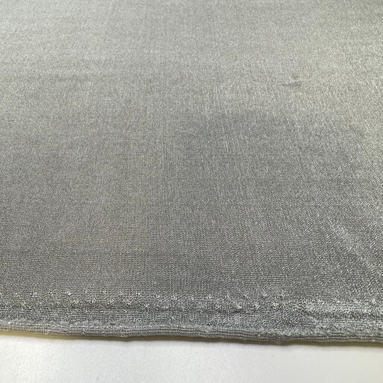 Silver Dollar - Polyester Blend Knit - Light Brown/Silver - 4.1M Bundle - True Deadstock fabric Fabric by private - Sustainable Textile | FABCYCLE