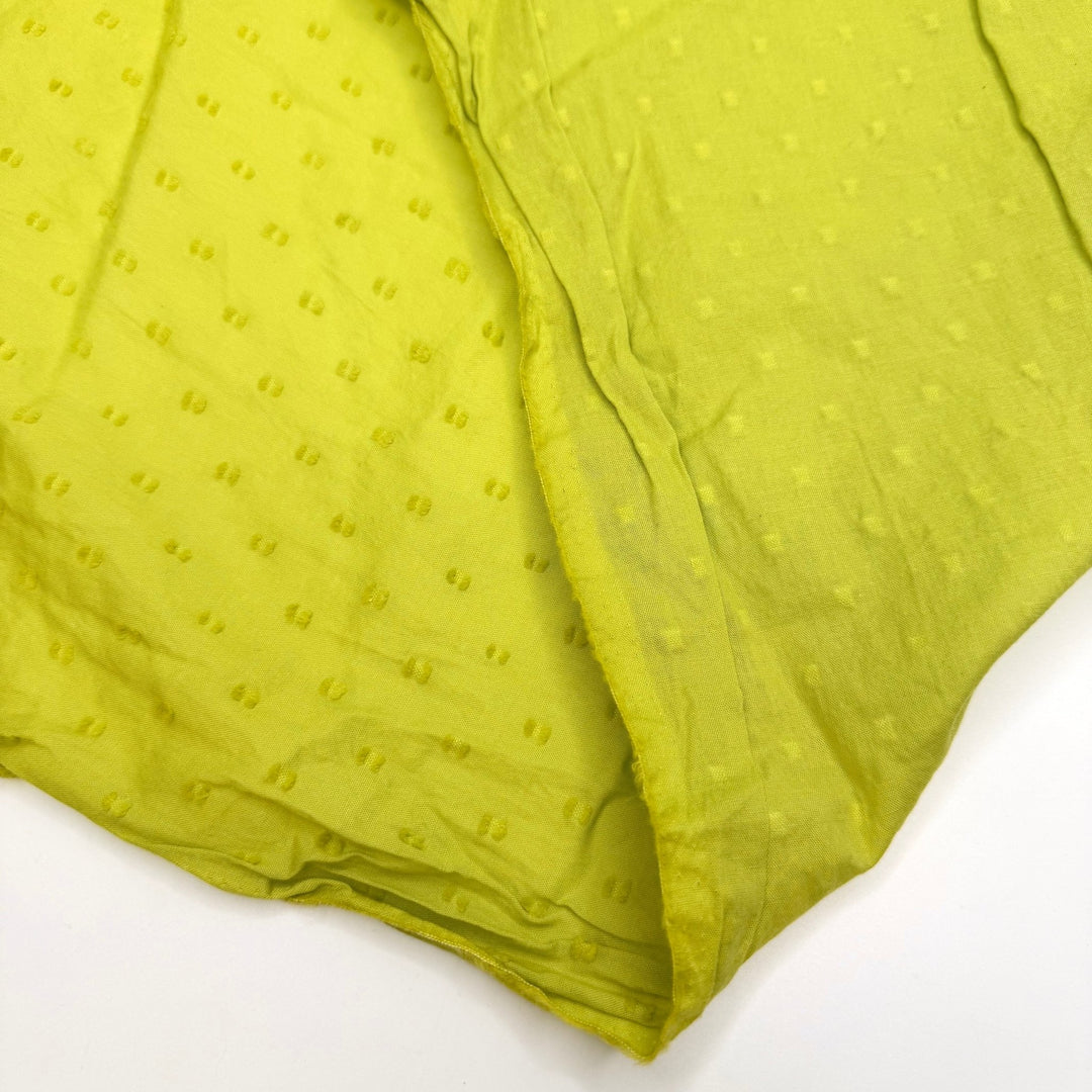 Sitting On The Grass - Raised Texture Cotton Woven - Light Green - 2.2M Bundle - True Deadstock fabric Fabric by private - Sustainable Textile | FABCYCLE