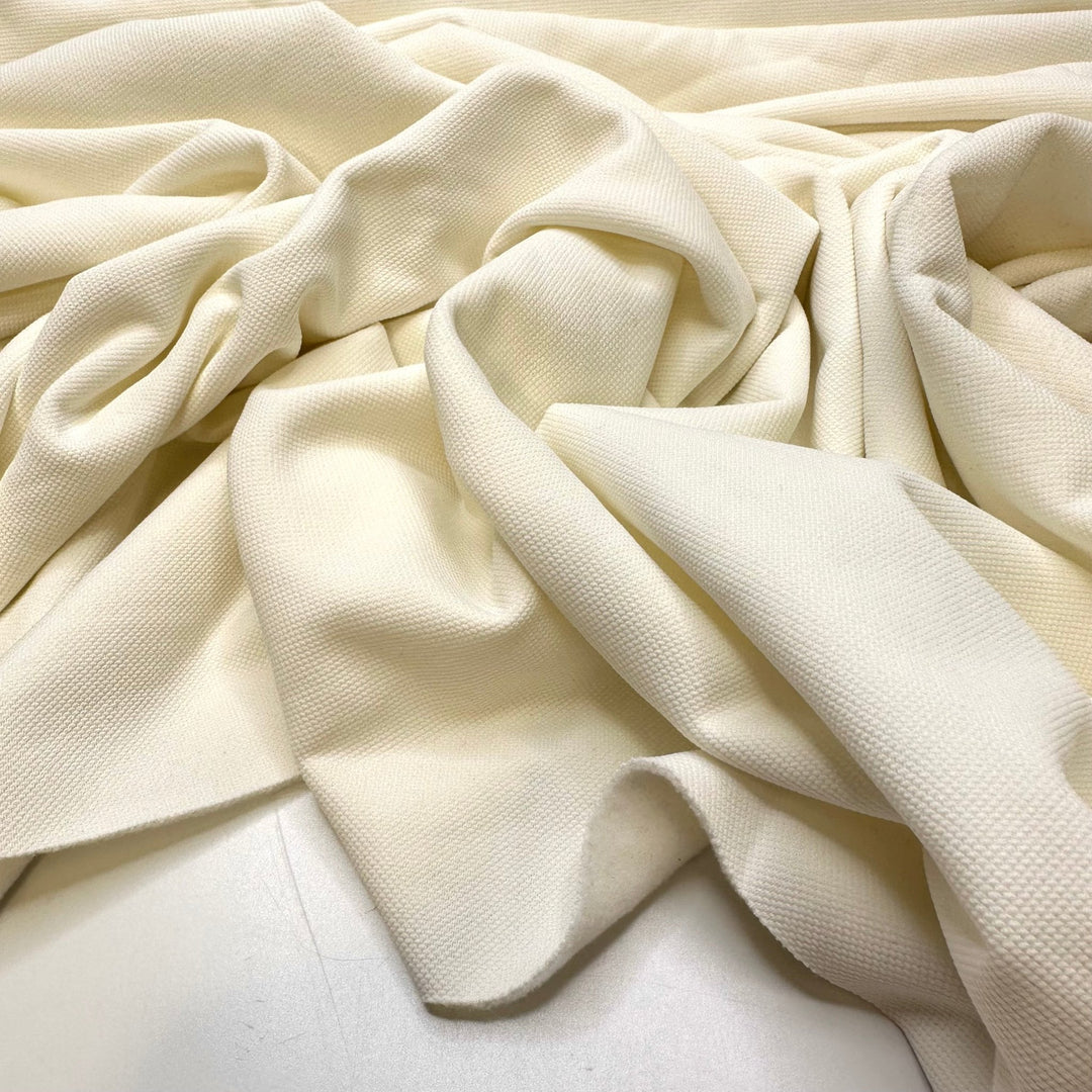 Skeleton Decorations - Jersey Fleece Polyester Blend Knit - White - Bundles - True Deadstock fabric Fabric by private - Sustainable Textile | FABCYCLE