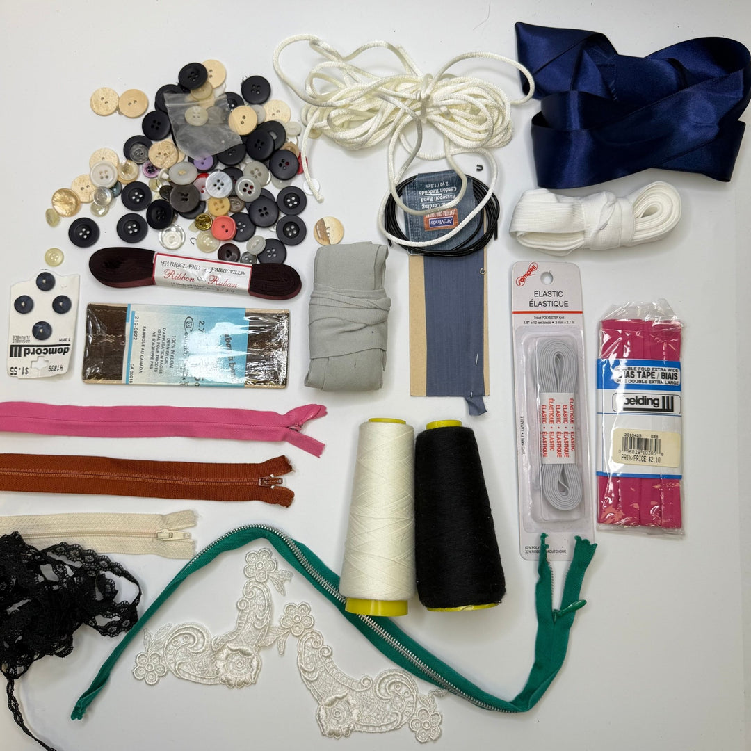 Skill Testing - Supplies Grab Bag - Multi - Pack - True Deadstock supplies Fabric by private - Sustainable Textile | FABCYCLE