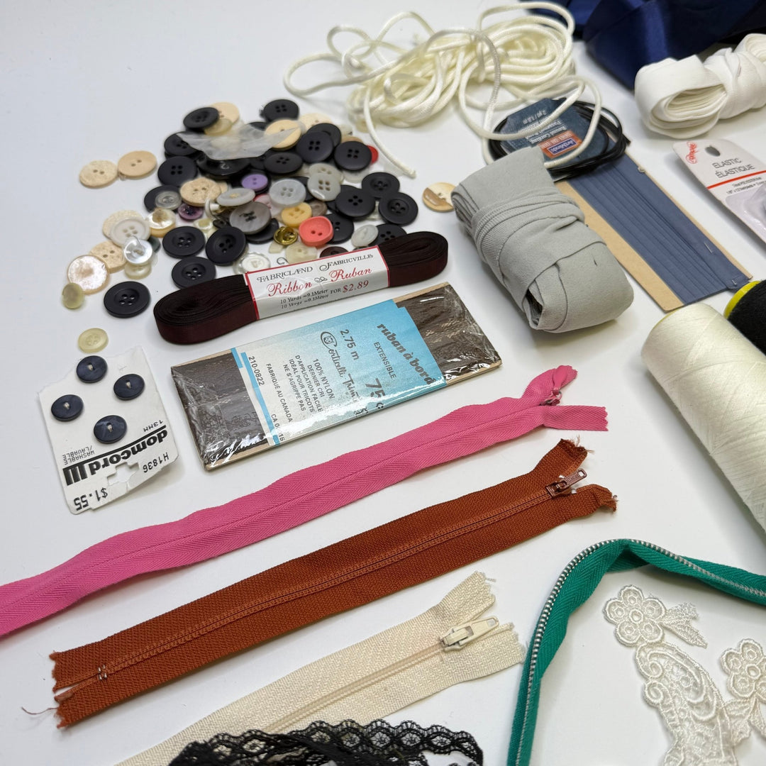 Skill Testing - Supplies Grab Bag - Multi - Pack - True Deadstock supplies Fabric by private - Sustainable Textile | FABCYCLE