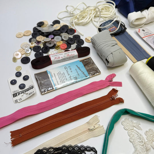 Skill Testing - Supplies Grab Bag - Multi - Pack - True Deadstock supplies Fabric by private - Sustainable Textile | FABCYCLE
