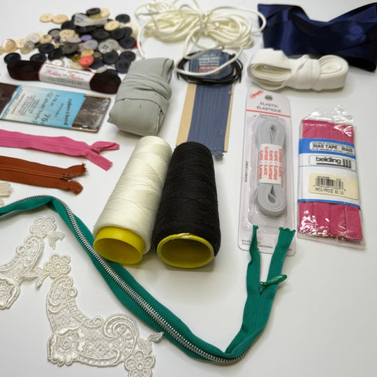 Skill Testing - Supplies Grab Bag - Multi - Pack - True Deadstock supplies Fabric by private - Sustainable Textile | FABCYCLE