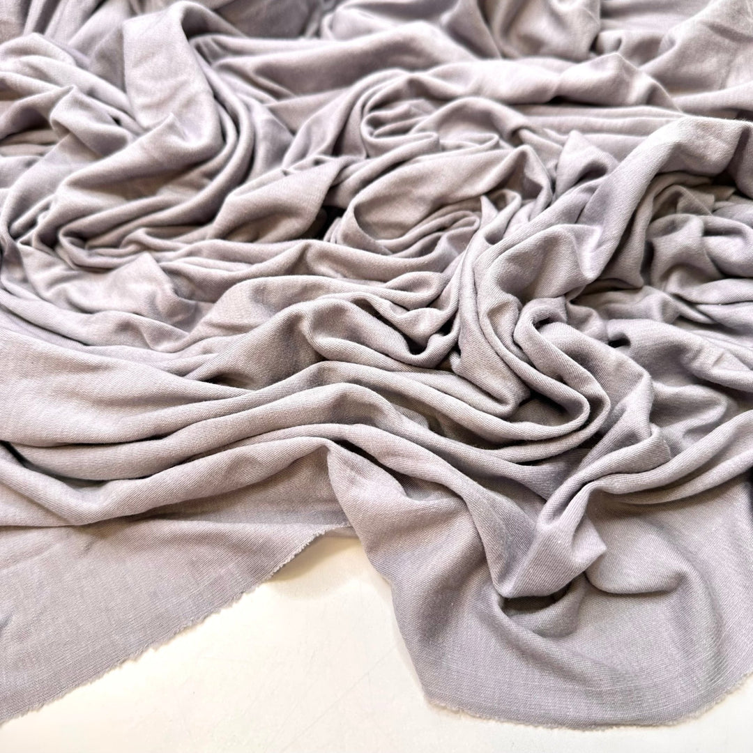 Skipping Ironing - Jersey Natural Blend Knit - Grey - 2.35M Bundle - True Deadstock fabric Fabric by private - Sustainable Textile | FABCYCLE