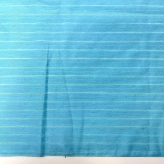 Sky Blue - Polyester Blend Woven - Light Blue Pinstripe - 3M Bundle - True Deadstock fabric Fabric by private - Sustainable Textile | FABCYCLE
